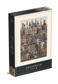 Martin Schwartz puzzel Amsterdam - 1000 pcs