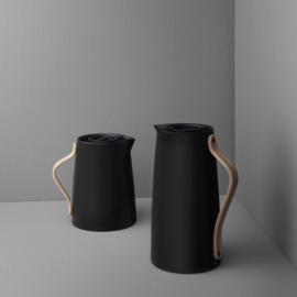 Stelton Emma Vacuum Tea Jug Soft Black