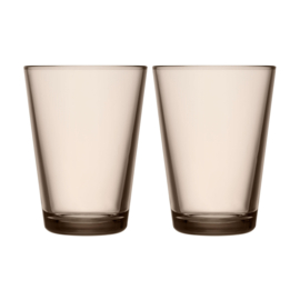 Iittala Kartio Glass 40cl linnen