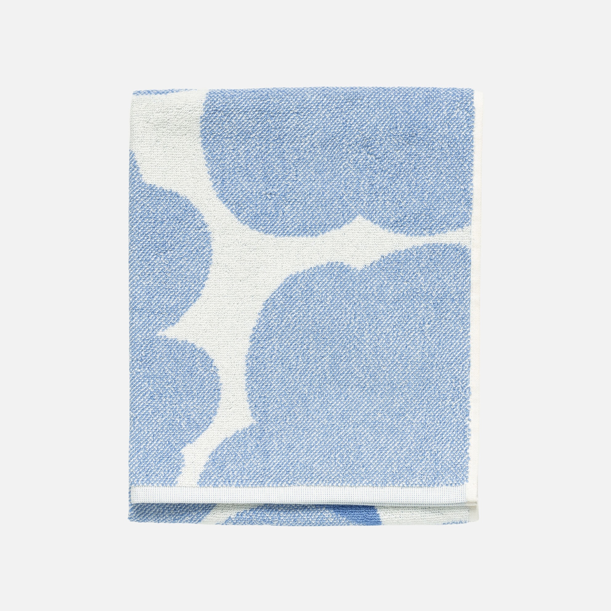 Marimekko Unikko Blue Hand Towel 50 x 70 cm