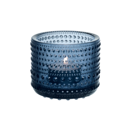 Iittala Kastehelmi Tealight regenblauw