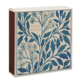 Archivist Blue Floral Luxery Matches
