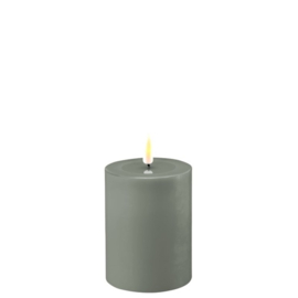 Deluxe Homeart Salvie Green LED Candle 7,5 x 10 cm