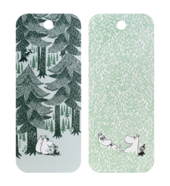 Muurla Moomin Chop & Serve Board In the depth of the Forest 18x44 cm