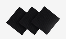 Happy Sinks Swedish Dishcloth Black S/3