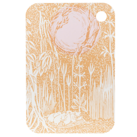 Muurla Moomin Chop & Serve Board Summer Night 21x31 cm