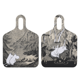 Muurla Moomin Chop & Serve Board The Pond 30x44 cm