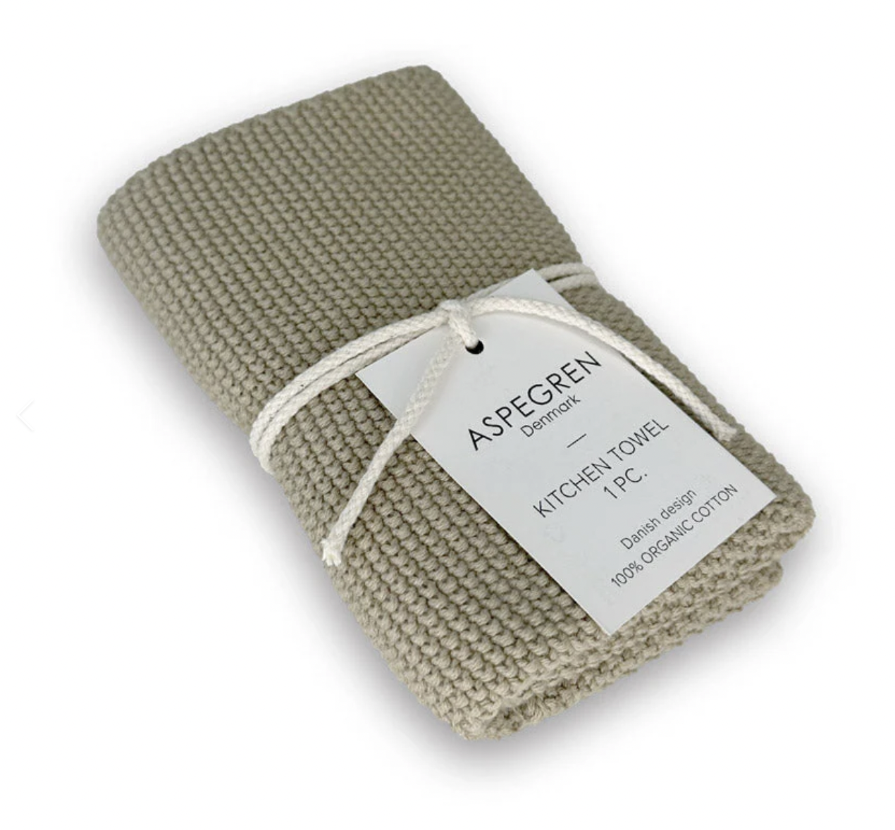 Aspegren Sesame Knitted Kitchen Towel