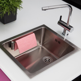 Happy Sinks Magnetische vaatdoekhouder rvs