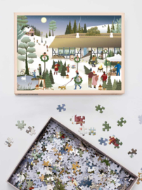 Vissevasse Puzzel Christmas Tree Farm