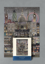 Martin Schwartz puzzel Christmas in London - 500 pcs