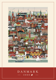 Martin Schwartz puzzel Danmark - 1000 pcs