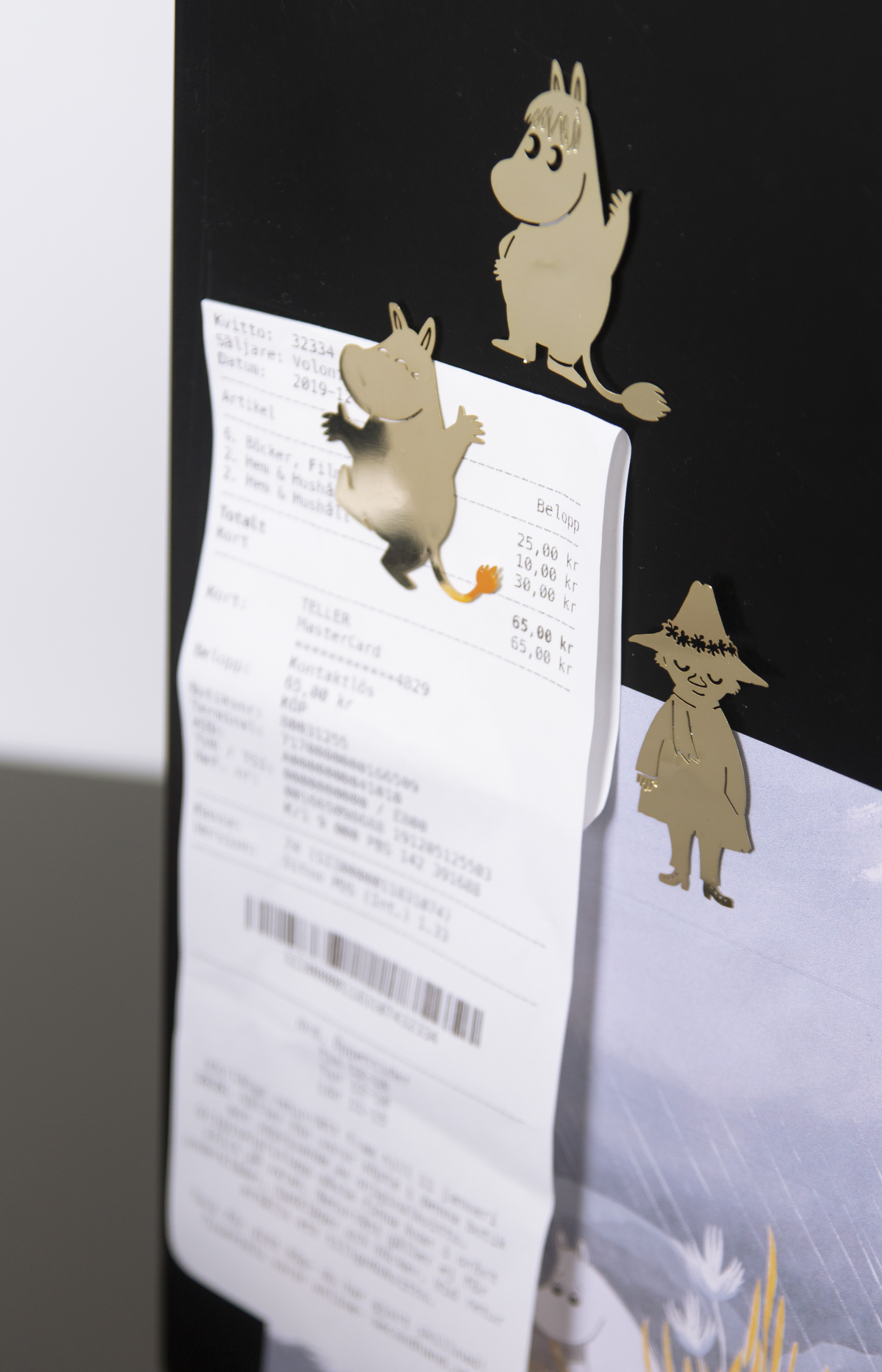 Pluto Design Moomin Magneetset Moomintroll, Snorkmaiden & Snufkin