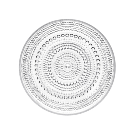 Iittala Kastehelmi Plate 17cm clear