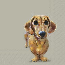 Papieren servetten Dog Buddy