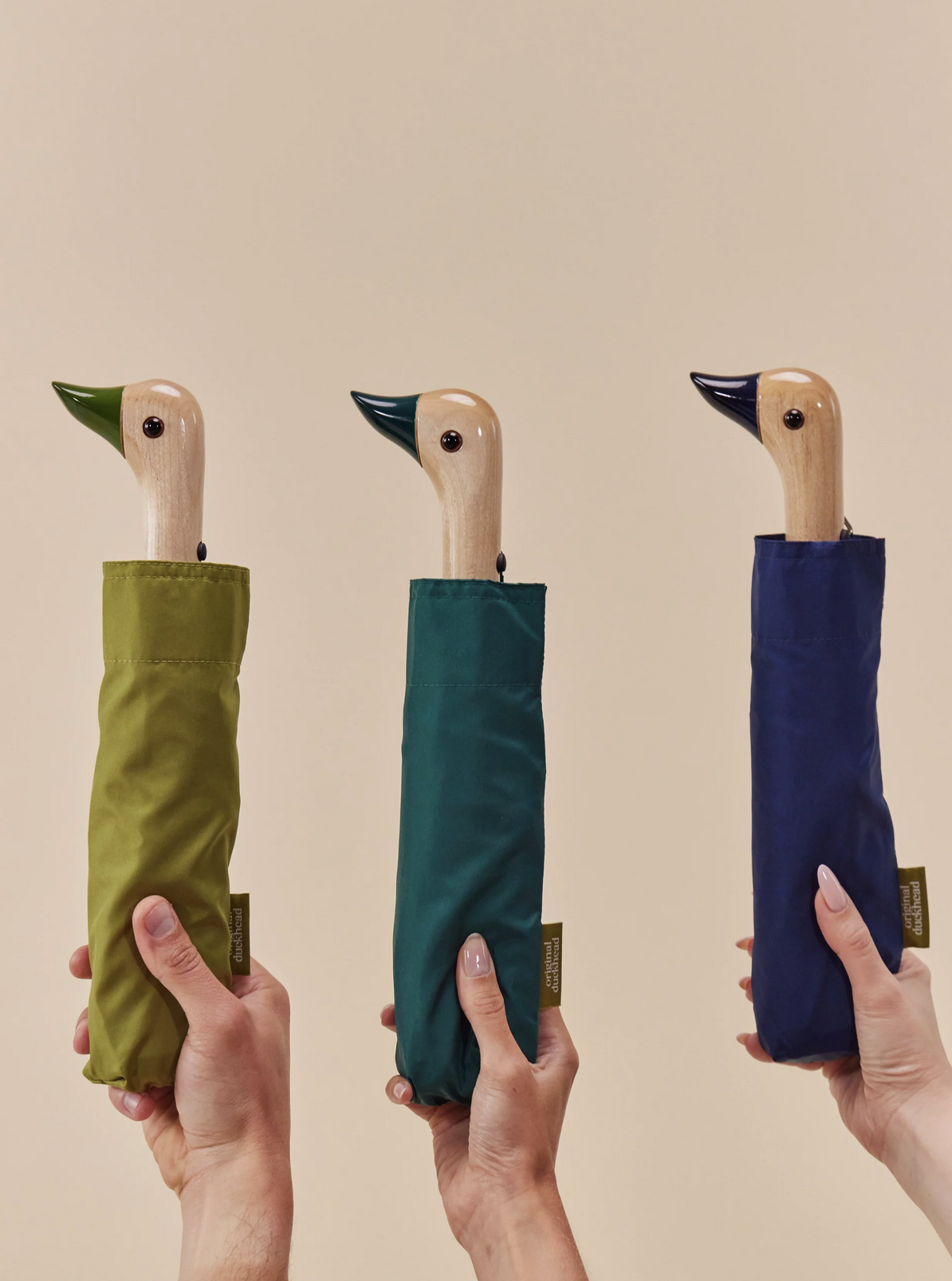 Original Duckhead paraplu Olive