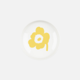 Marimekko Unikko Yellow plate 8,5 cm