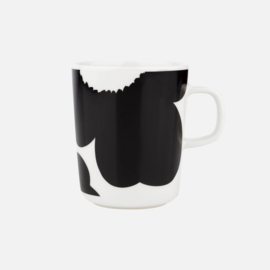 Marimekko Unikko Iso Black Mug 2,5 dl