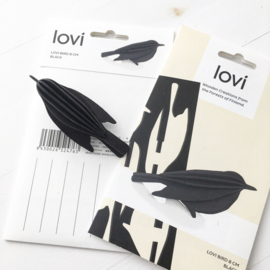 Lovi Bird houten vogel kaart - Small - diverse kleuren