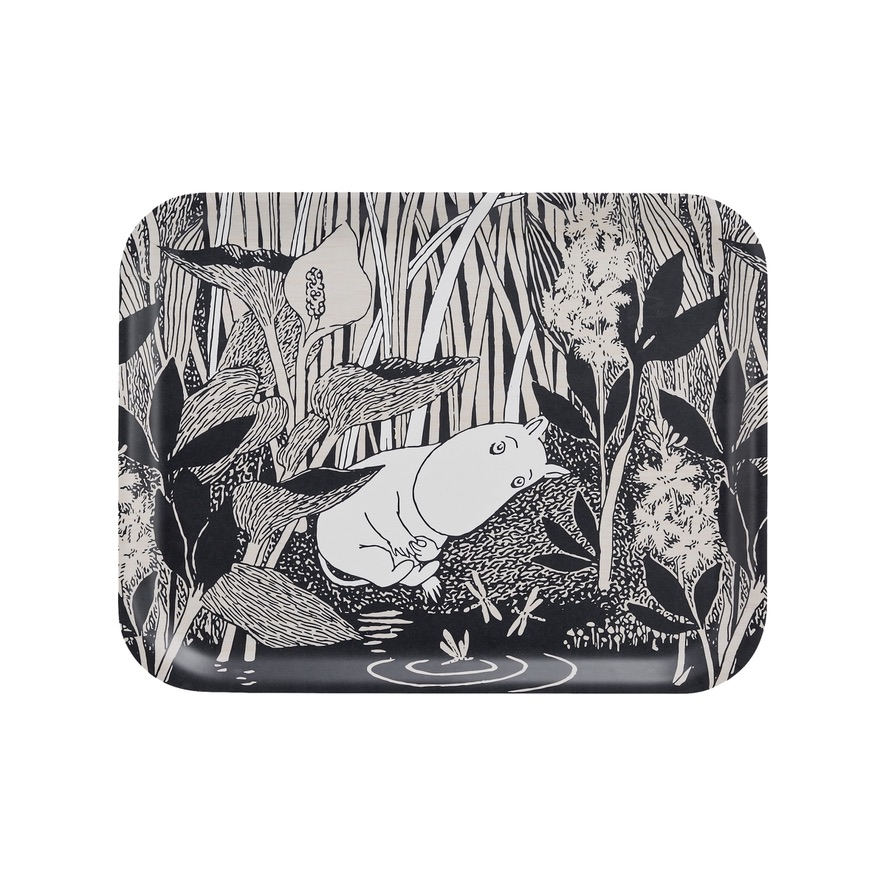 Muurla Moomin tray The Pond 28 x 36 cm