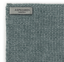 Aspegren Dark Sea Green Knitted Kitchen Towel