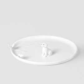 Räder Porcelain Tales Dog Plate