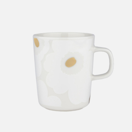 Marimekko Unikko White Gold Mug 2,5 dl