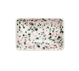 Iittala OTC Helle Pink-Green Plate 7 x 10 cm