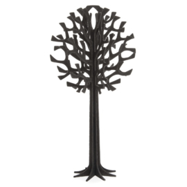 Lovi Tree houten boom kaart - 16,5 cm - diverse kleuren