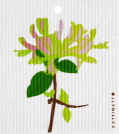 Kattinatt Caprifolium Zweedse vaatdoek