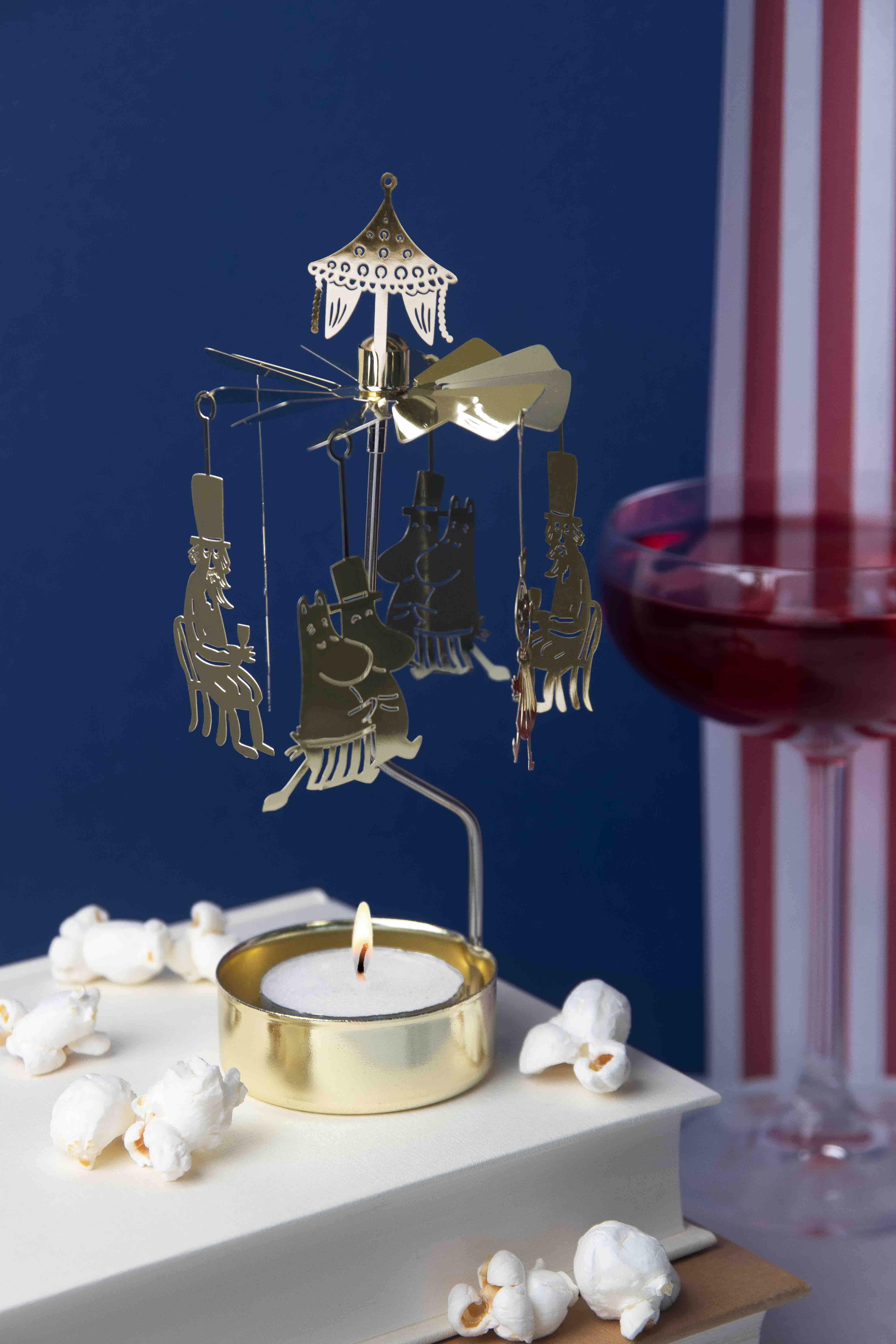 Pluto Design theelicht carrousel Moomin Party