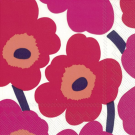 Marimekko Papieren servetten Unikko Red Small