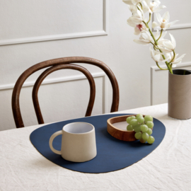 Lind DNA Table mat Curve - Nupo Midnight Blue