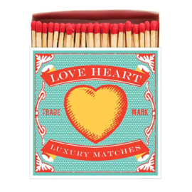 Archivist Love Heart Luxery Matches