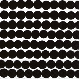 Marimekko Papieren servetten Räsymatto Black Large