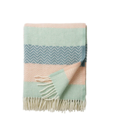 Klippan Plaid lamswol Zigzag Pastel