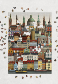 Martin Schwartz puzzel København - 1000 pcs