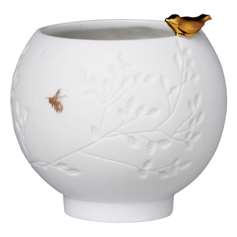 Räder Porcelain Stories Bird Bumblebee Bowl