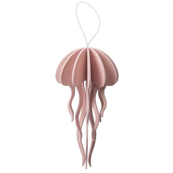 Lovi Jellyfish houten kaart - diverse kleuren