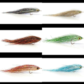 Pike Shimmer Streamer Set (6pcs)