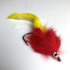 Pike Bunny Red Head-Yellow 20cm