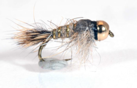 Tungsten Gold Ribbed Hare's Ear Nymph