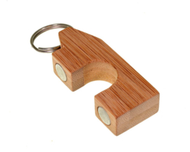 Magnetic Rod Holder Bamboo