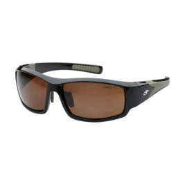 Scierra Wrap Around Sunglasses (Brown Lens)
