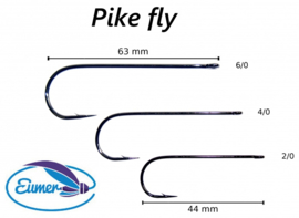 Eumer Pike Fly Hooks (25pcs)