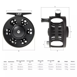 SL85 CNC  Fly Reel  5/6