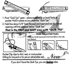 Quick Tye Hook threader tool