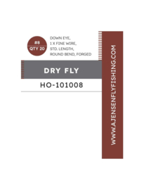A.Jensen Dry fly hook