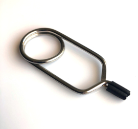 Thumb Hackle Pliers (Rubber Tips)