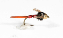 Tungsten Copper John Red Nymph #12